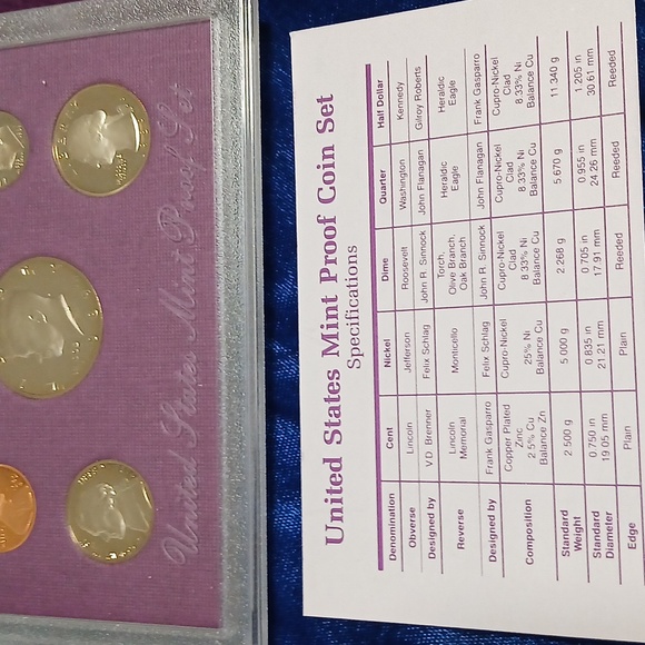 1988 & 1989 United States Proof Sets - Picture 7 of 9